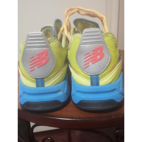 New Balance X-Racer Mode De Vie Mens Sz 8.5 Shoes Neon Green Running Sneakers - Picture 13 of 16